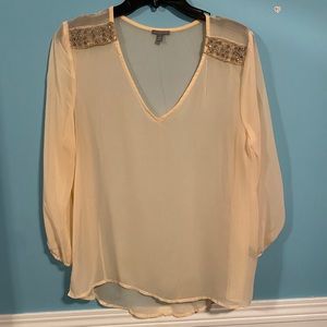 Sheer Blush Top